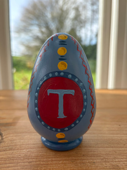 BLUE & YELLOW - HOLLOW EGG