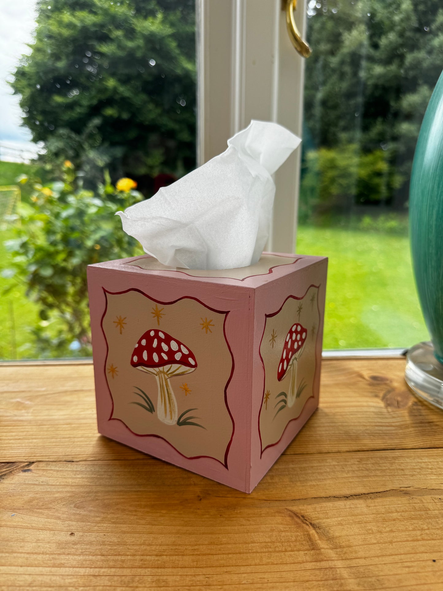 MUSHROOM TISSUE BOX - SMALL