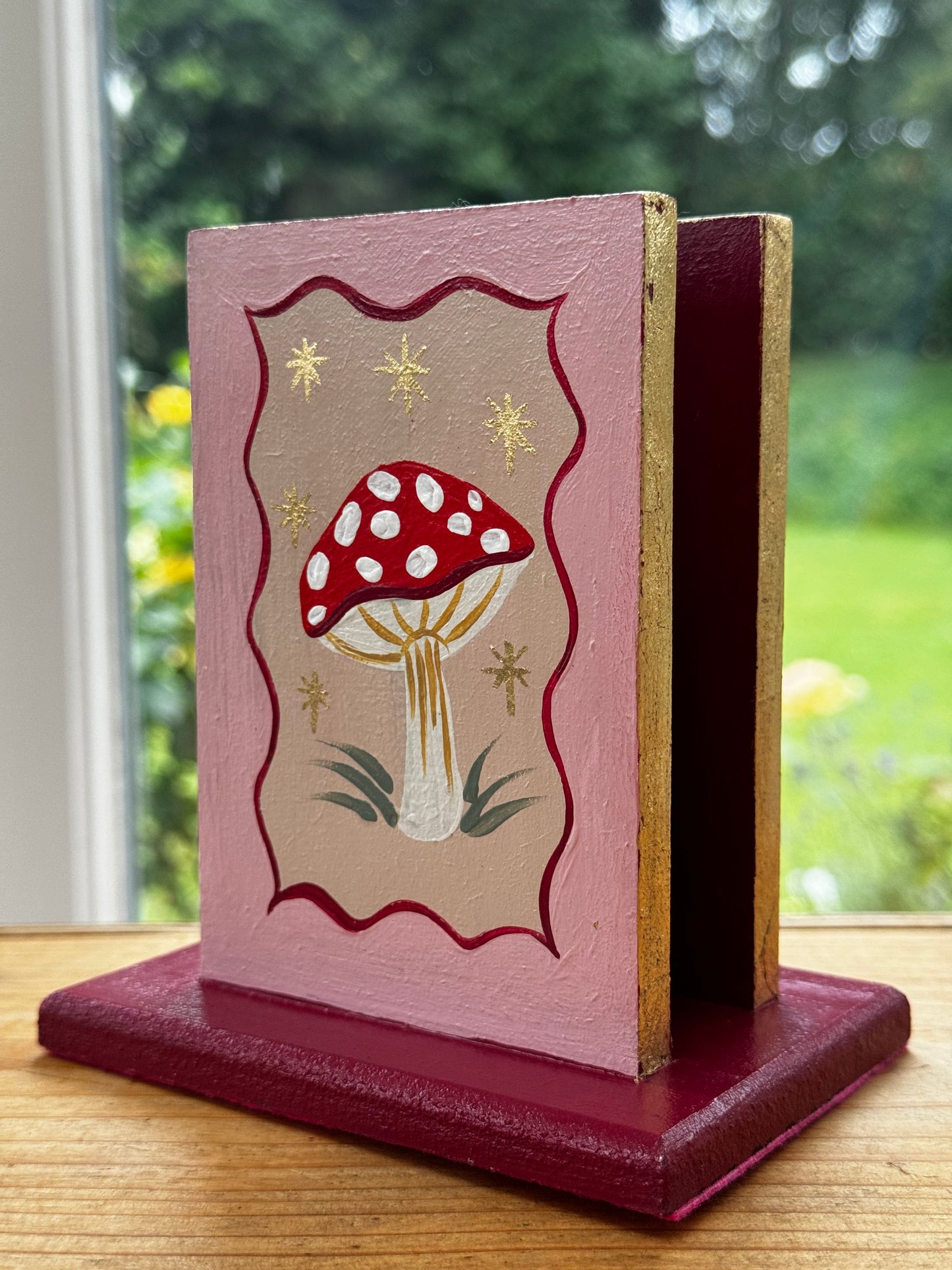 MUSHROOM MATCHBOX COVER