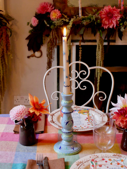 BLUE BIRD - CANDLESTICK