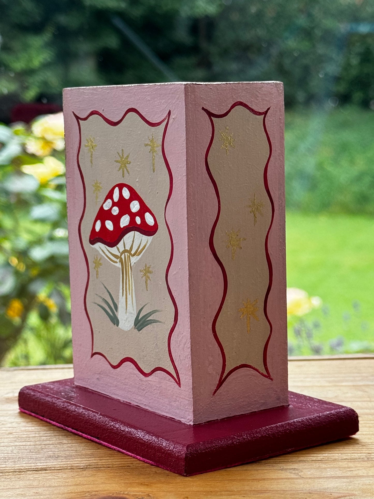 MUSHROOM MATCHBOX COVER