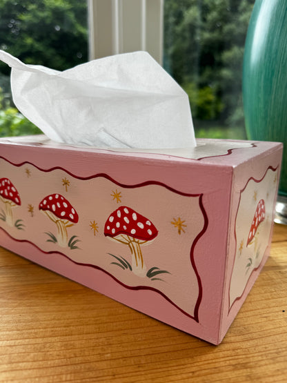 MUSHROOM TISSUE BOX - LARGE