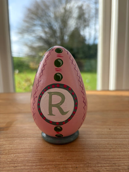 PINK & GREEN - HOLLOW EGG