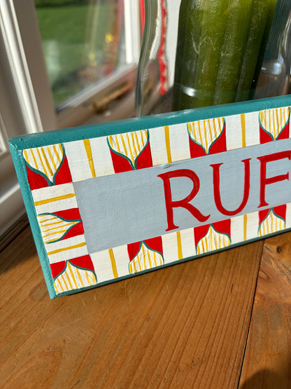CIRCUS - NAME PLAQUE