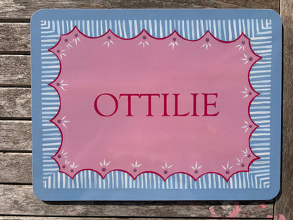 PINK & BLUE - PLACEMAT