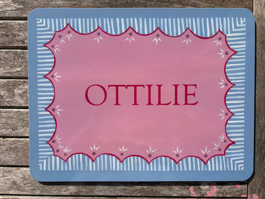 PINK & BLUE - PLACEMAT
