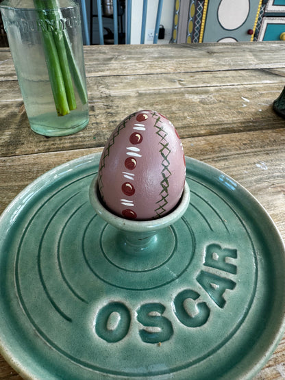 Dusky pink egg