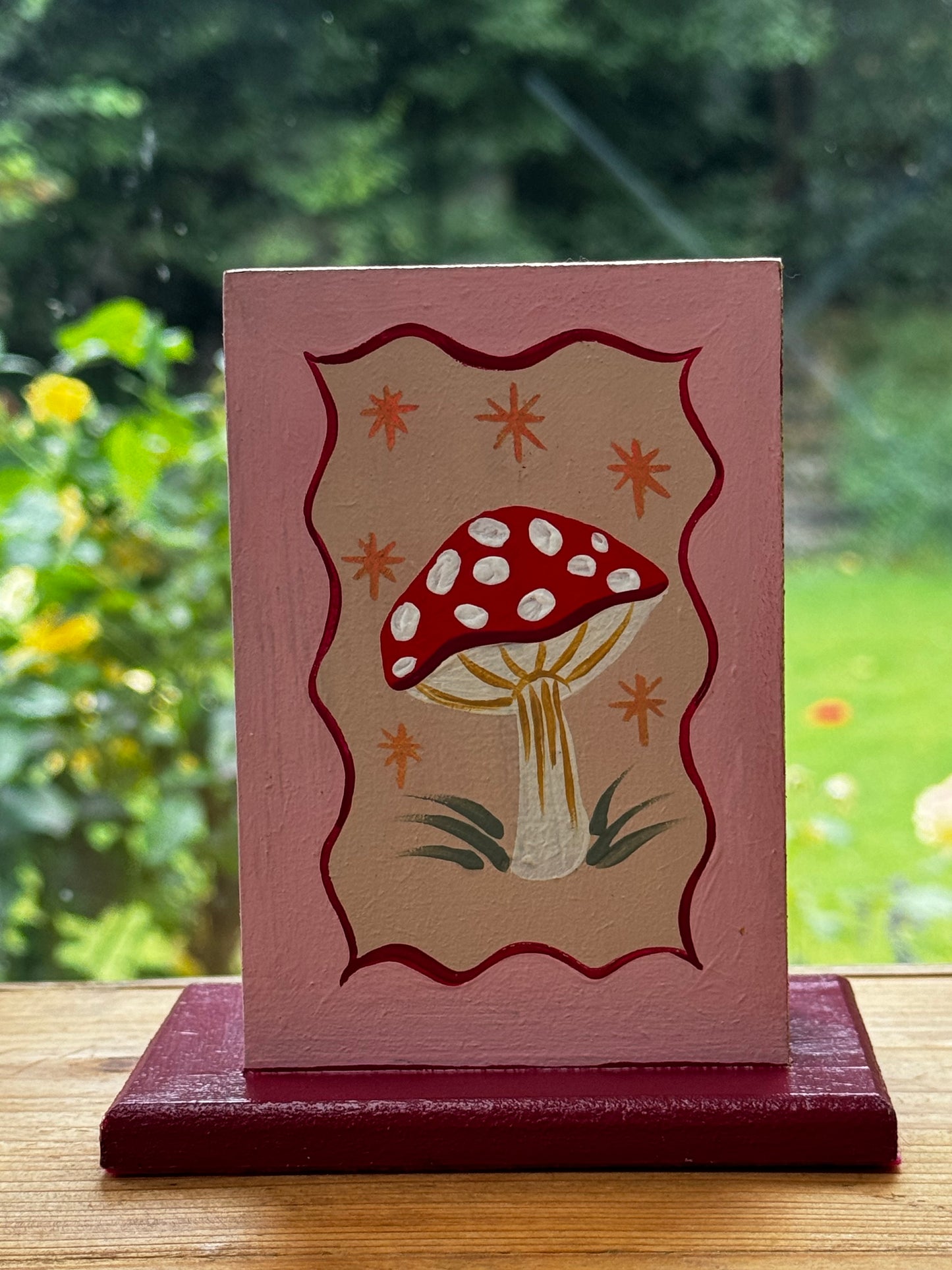 MUSHROOM MATCHBOX COVER