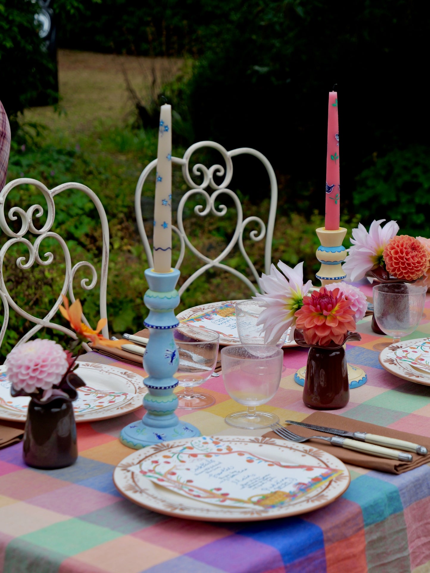 BLUE BIRD - CANDLESTICK