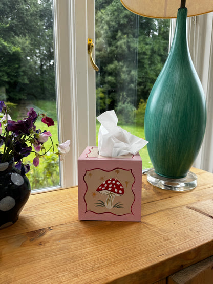 MUSHROOM TISSUE BOX - SMALL