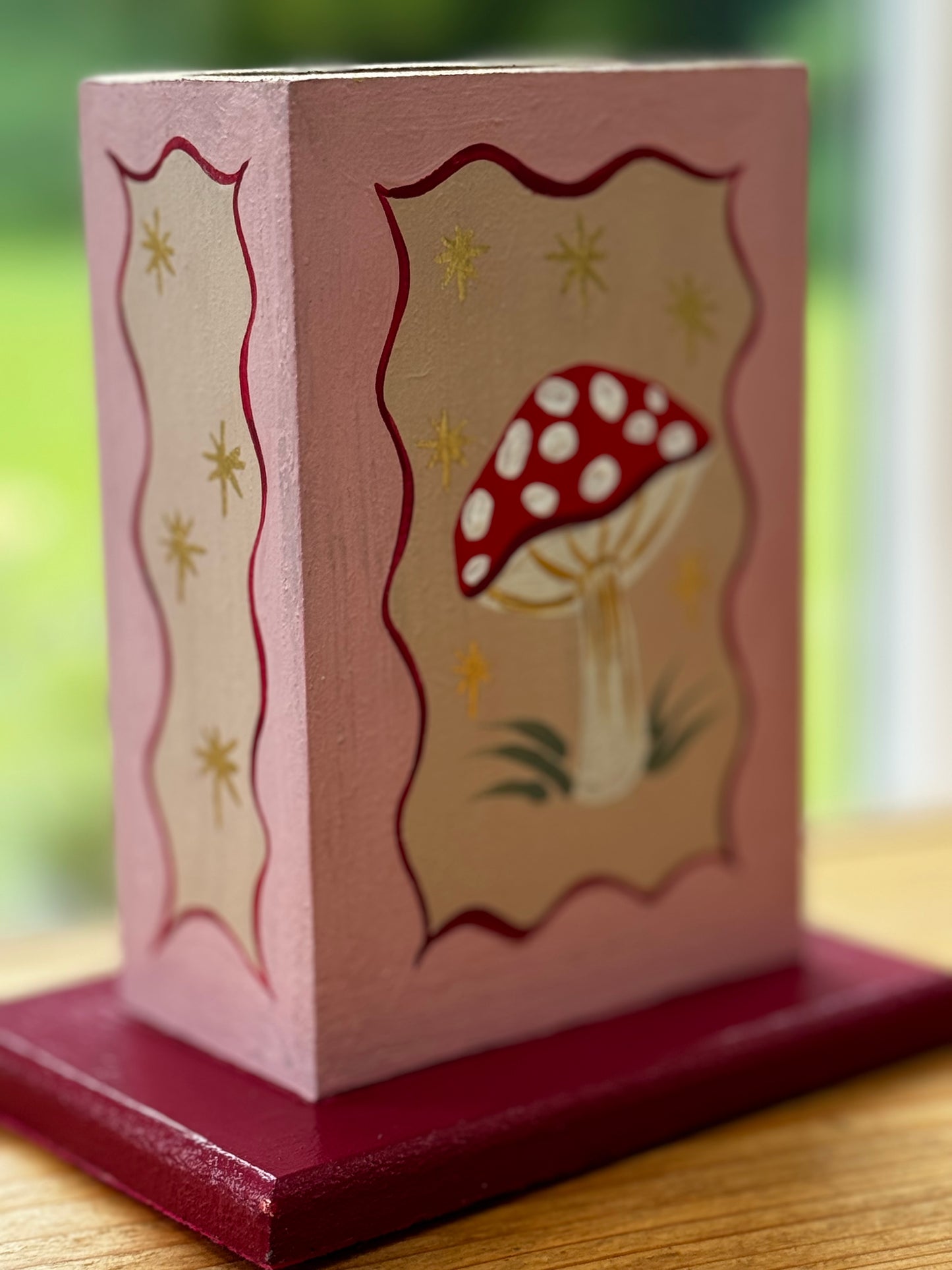 MUSHROOM MATCHBOX COVER