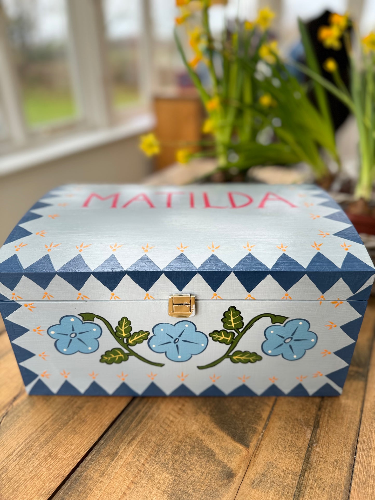 FLOWER KEEPSAKE BOX