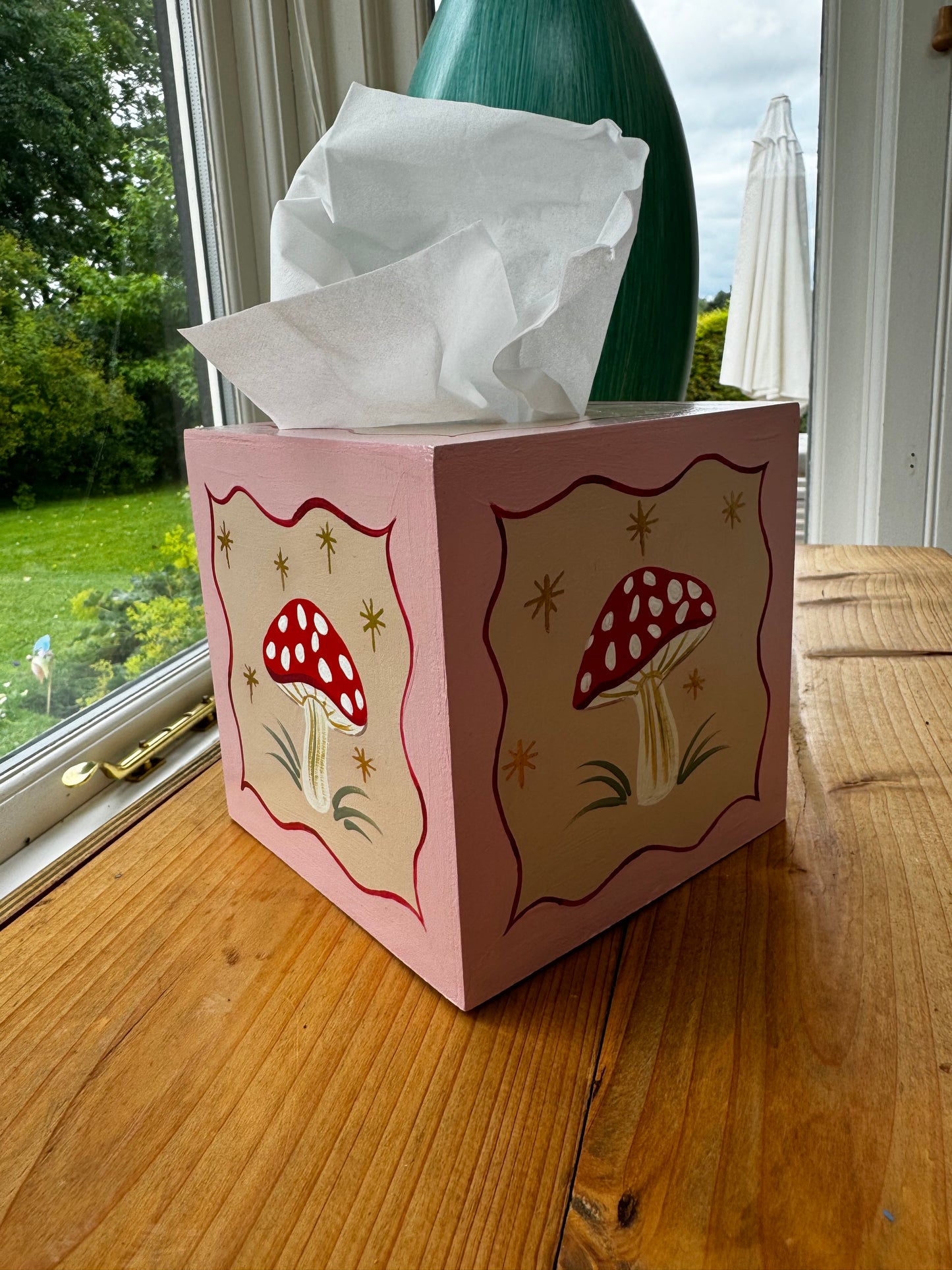 MUSHROOM TISSUE BOX - SMALL