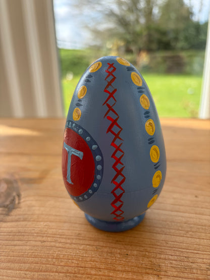BLUE & YELLOW - HOLLOW EGG