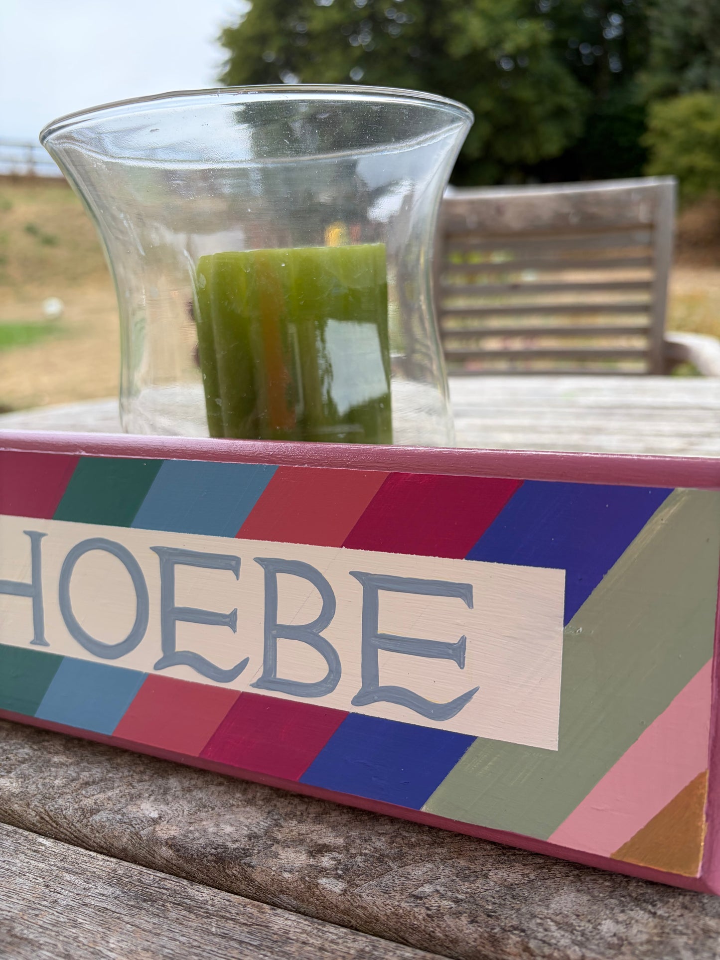 RAINBOW NAME PLAQUE
